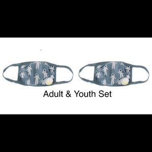 Kickee Pants Mommy & Me Masks Dusty Sky Astronaut